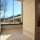 Illustration for article titled This Split-View Mountain Lodge Is the Ultimate Ski Shack